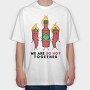 Spicy Hot Food, Tricou Oversize Barbati (Unisex)