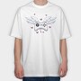 Game Controller With Wings Joystick, Tricou Oversize Barbati (Unisex)