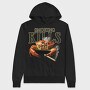 Sarcastic Crab Smoking, Hanorac Oversize Barbati (Unisex)