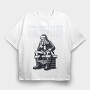 Santa Naughty List, Tricou Oversize Barbati (Unisex)
