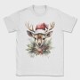 Santa Deer Christmas Tote, Tricou Barbati (Unisex)