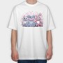 Pastel Goth Stuffed Animals, Tricou Oversize Barbati (Unisex)