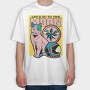 Lets Go to the Moon, Tricou Oversize Barbati (Unisex)