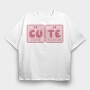 Cute Elements, Tricou Oversize Barbati (Unisex)