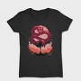 Samurai And Dragon Creature Pixel, Tricou Femei