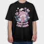 Gnome Like Home, Tricou Oversize Barbati (Unisex)