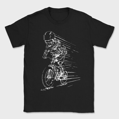Skeleton Bicycle, Tricou Barbati (Unisex)