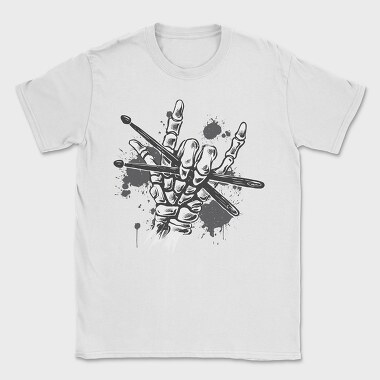 Skeleton Hand Drums, Tricou Barbati (Unisex)
