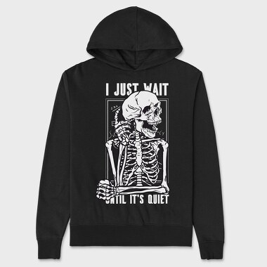 Skeleton Idea, Hanorac Oversize Barbati (Unisex)