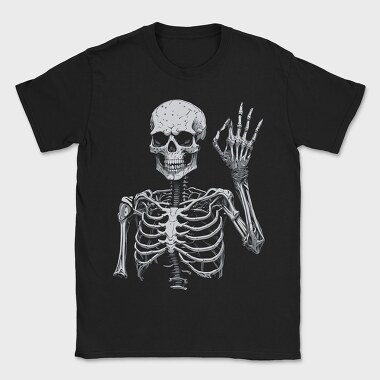 Skeleton Ok Sign, Tricou Barbati (Unisex)