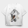 Wanderer, Tricou Oversize Barbati (Unisex)