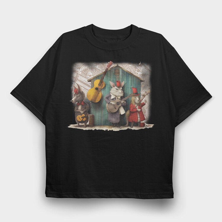 Bremer, Tricou Oversize Barbati (Unisex)
