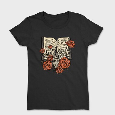 Skeleton Hand Book, Tricou Femei