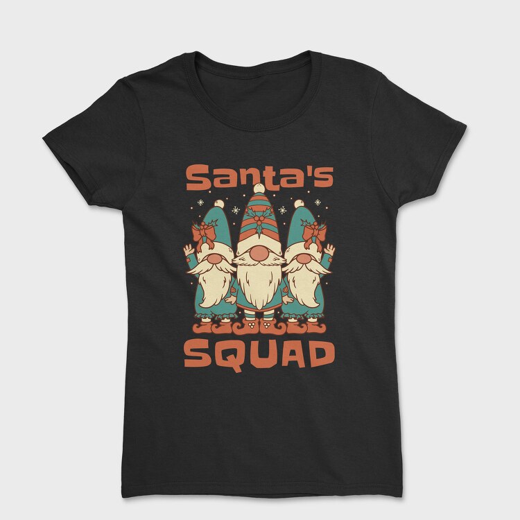 Santa Claus Gnome Squad, Tricou Femei