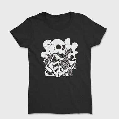 Skeleton Coffee, Tricou Femei