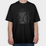 Runner In The Forest Jogging, Tricou Oversize Barbati (Unisex)