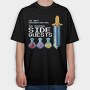 Pixel Side Quests, Tricou Oversize Barbati (Unisex)