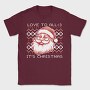 Santa Claus Throw Pillow, Tricou Barbati (Unisex)