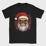 Santa Claus Skull, Tricou Barbati (Unisex)