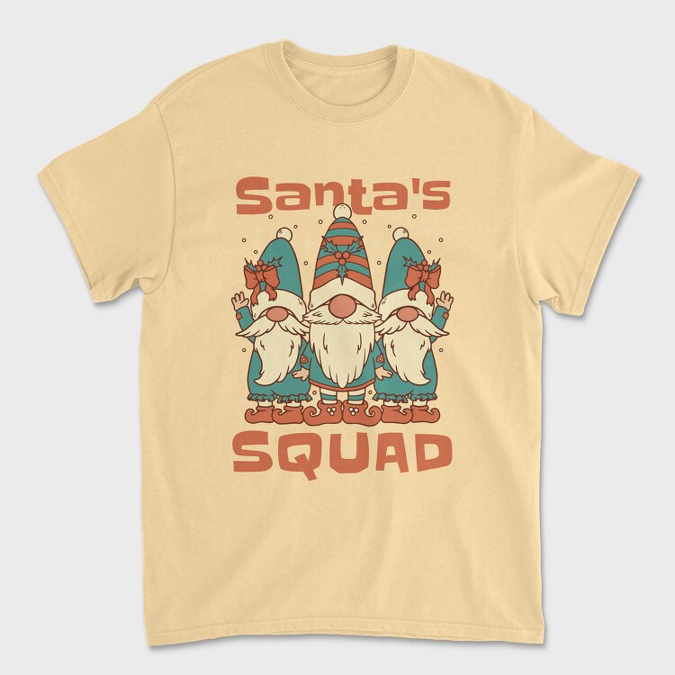 Santa Claus Gnome Squad, Tricou Barbati (Unisex)