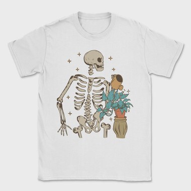 Skeleton Watering the Plant, Tricou Barbati (Unisex)