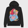 Skeleton Sphynx Cat, Hanorac Oversize Barbati (Unisex)