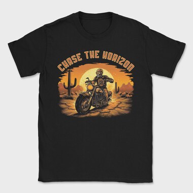 Skeletton Motorcicle, Tricou Barbati (Unisex)