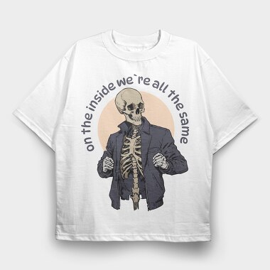 Skelletonj Acket, Tricou Oversize Barbati (Unisex)