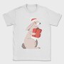 Santa Bunny Gift, Tricou Barbati (Unisex)