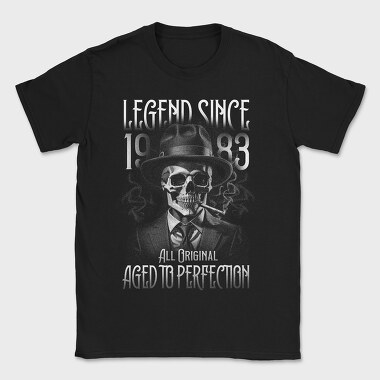Skull Aged Monochrome, Tricou Barbati (Unisex)