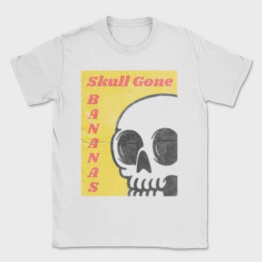 Skull Bananas, Tricou Barbati (Unisex)