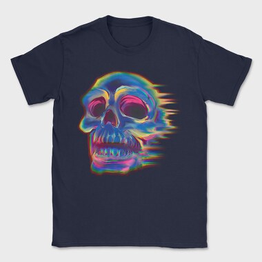 Skull Effect Colorful, Tricou Barbati (Unisex)
