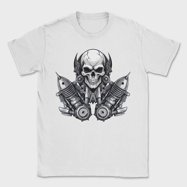 Skull Engineer, Tricou Barbati (Unisex)
