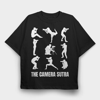 Camerasutra Funny, Tricou Oversize Barbati (Unisex)