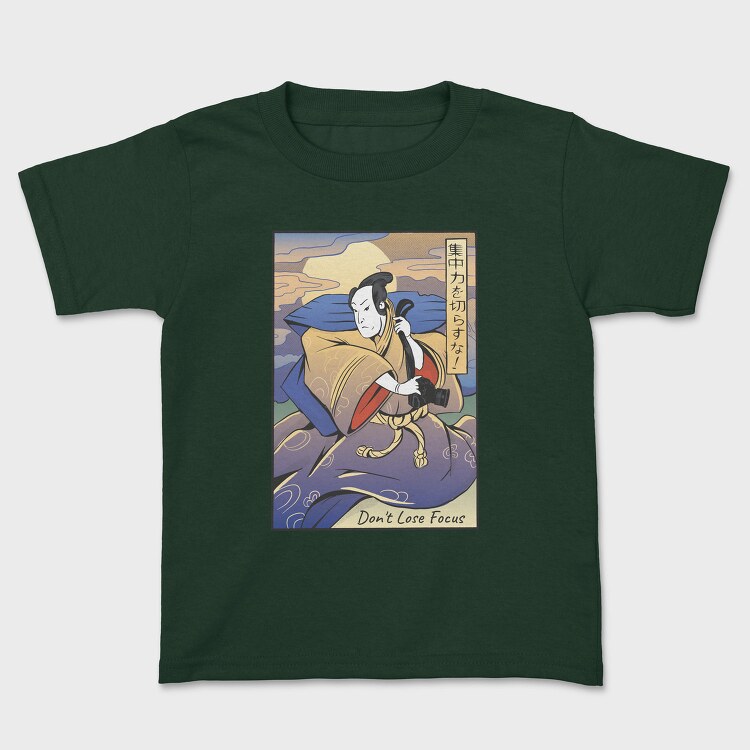 Samurai Photographer Ukiyo Focus, Tricou Copii