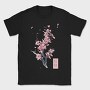 Sakura Branch Poster, Tricou Barbati (Unisex)