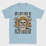 Sailor Skull Captain Illustration, Tricou Barbati (Unisex)