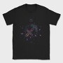 Sagittarius Floral Zodiac Sign, Tricou Barbati (Unisex)