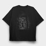 Runner In The Forest Jogging, Tricou Oversize Barbati (Unisex)