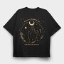 Wherever Life Plants You Bloom With Grace, Tricou Oversize Barbati (Unisex)