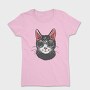 Sunglasses Cat, Tricou Femei