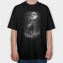 Deer Monochrome, Tricou Oversize Barbati (Unisex)