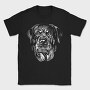 Rottweiler Dog Breed Portrait, Tricou Barbati (Unisex)