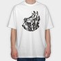 Riders Couple Love Quote, Tricou Oversize Barbati (Unisex)
