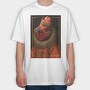 Poster Chick Queen, Tricou Oversize Barbati (Unisex)