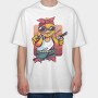 Gangster Chick Gangsta, Tricou Oversize Barbati (Unisex)