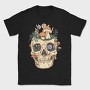 Skull Mushrooms Goblin, Tricou Barbati (Unisex)