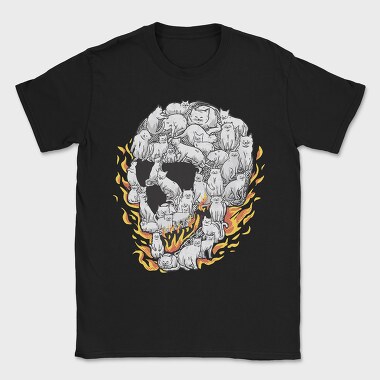 Skull of Cats, Tricou Barbati (Unisex)