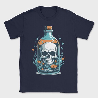 Skull Poison, Tricou Barbati (Unisex)