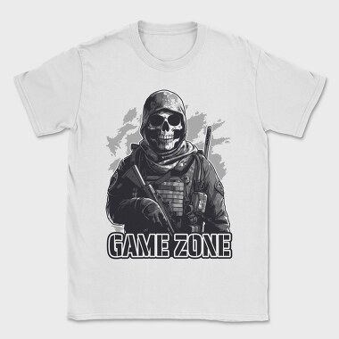 Skull Soldier Game, Tricou Barbati (Unisex)